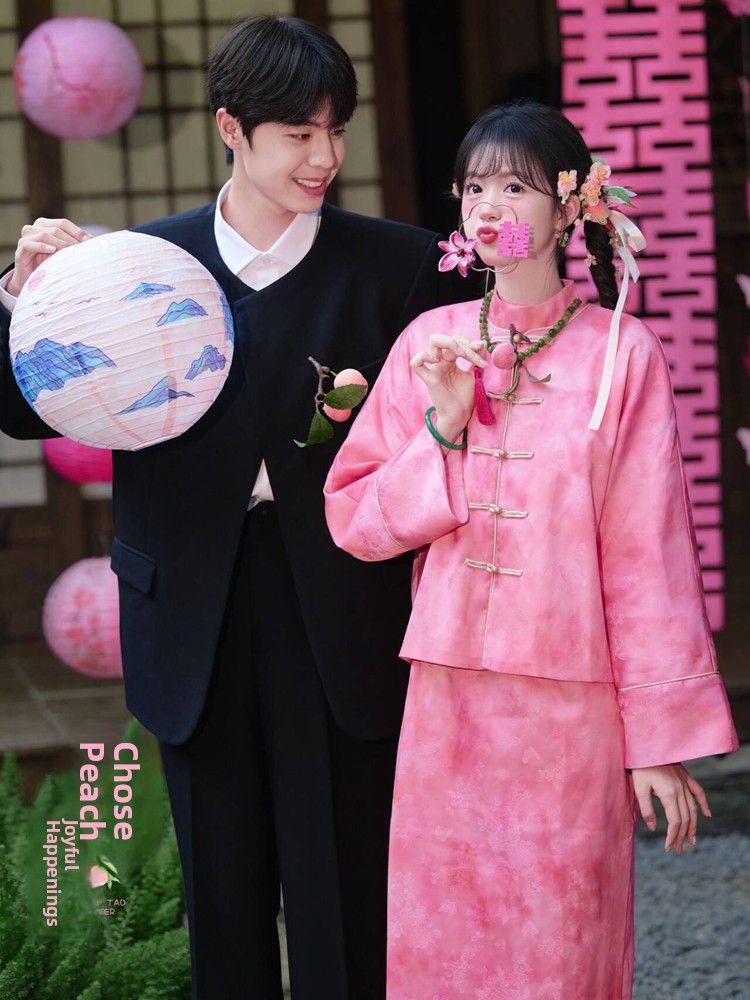Photography Wedding - Nieuwe zoete Chinese stijl trouwjurk fotografie