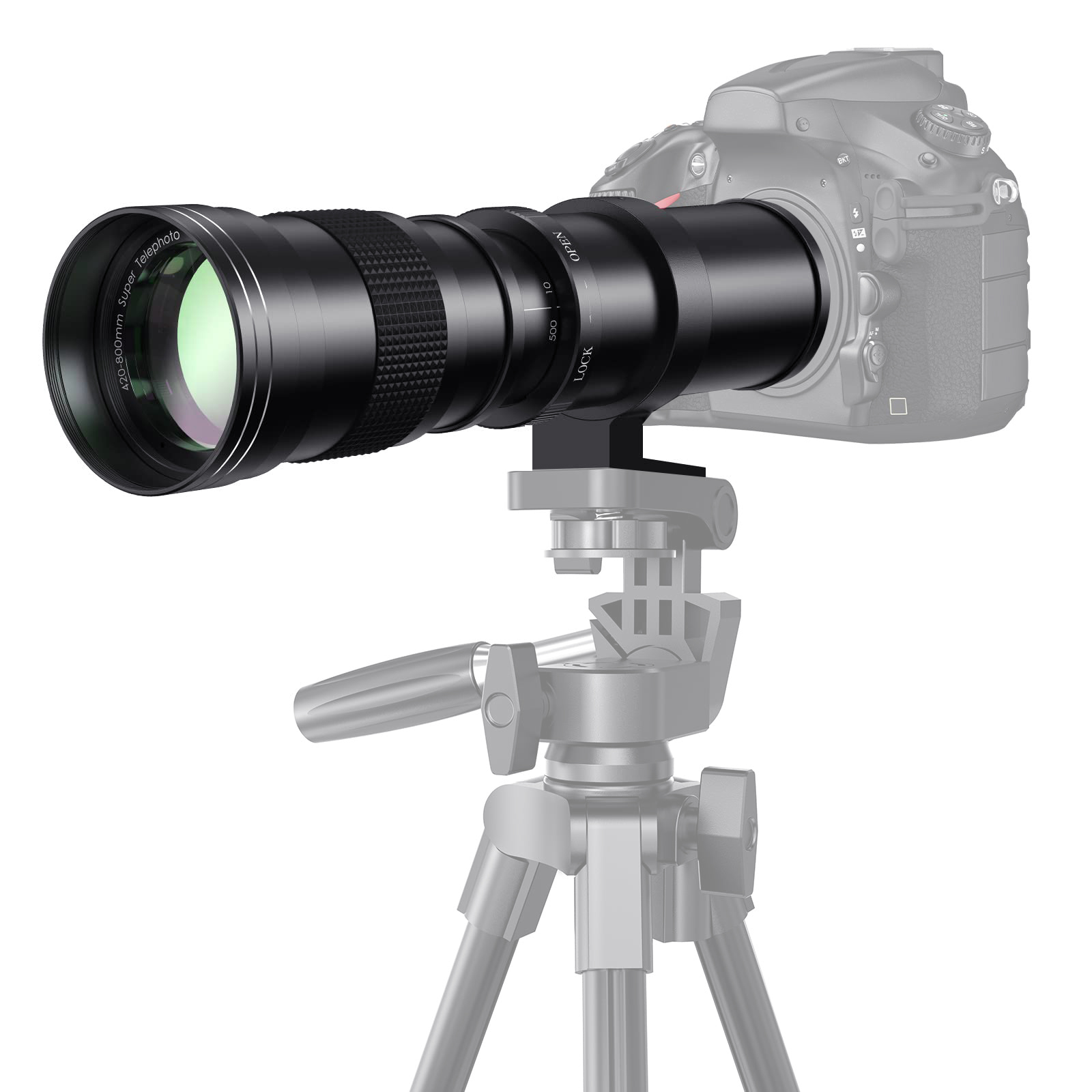 Photography Ratio - 420-800mm F/8.3 Handmatige Telezoomlens met T-Mount