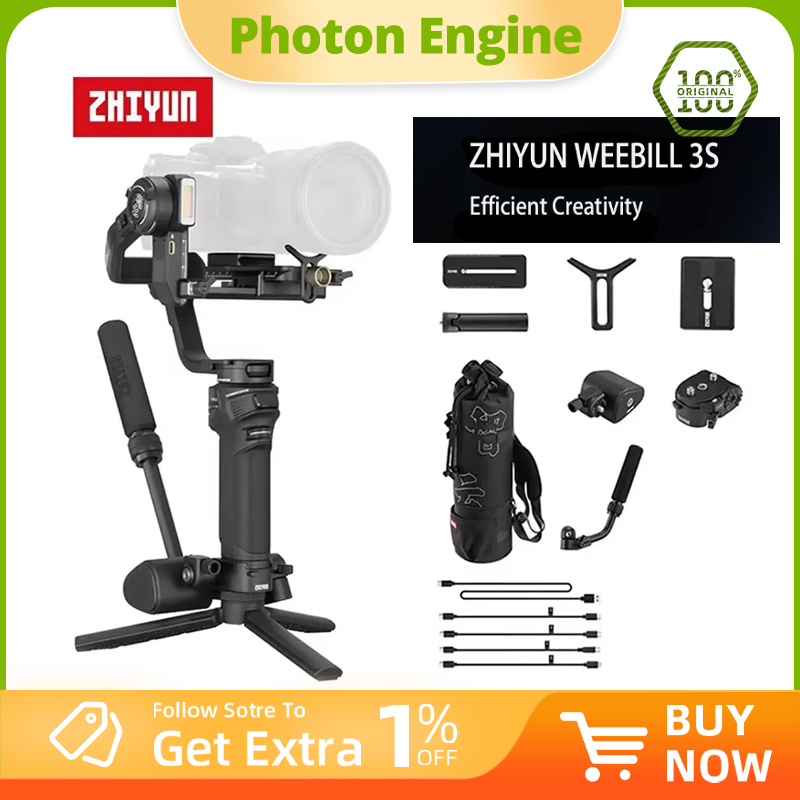Handheld Stabilizer Gimbal - Zhiyun Weebill 3S Camera Gimbal Stabilizer
