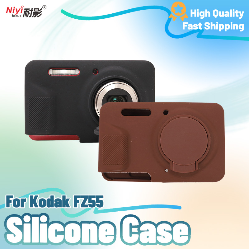 Lens Case Pouch - Camera siliconen hoesje voor Kodak PIXPRO