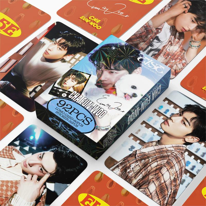 Photography News - 92PCS Cha Eun-Woo Nieuwe Album ANDERE