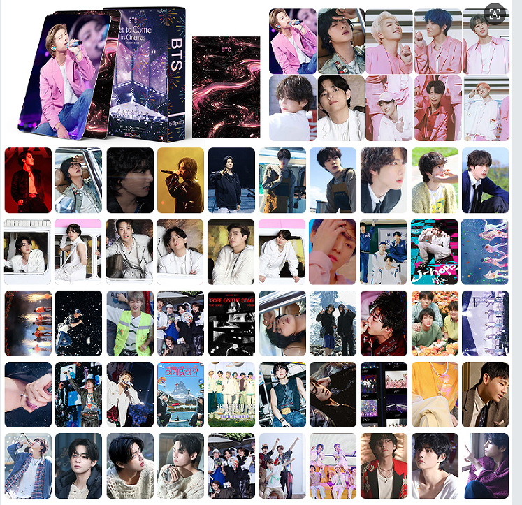 Photography News - Nieuwe 55-delige BTS Lomo-kaarten J-HOPE JIMIN