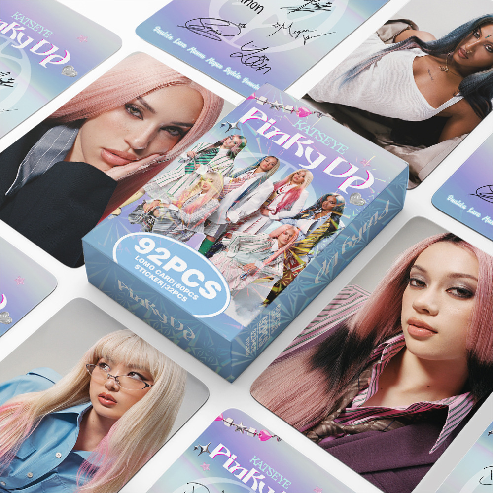 Photography News - 92pcs KATSEYE Nieuwe Album PINKY UP