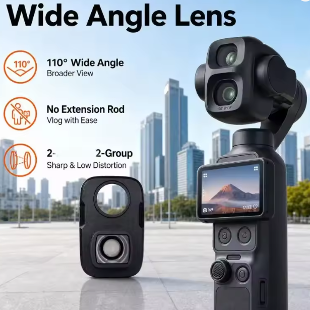 Photography Angles - Voor DJI Osmo Pocket 4P vergrootlens