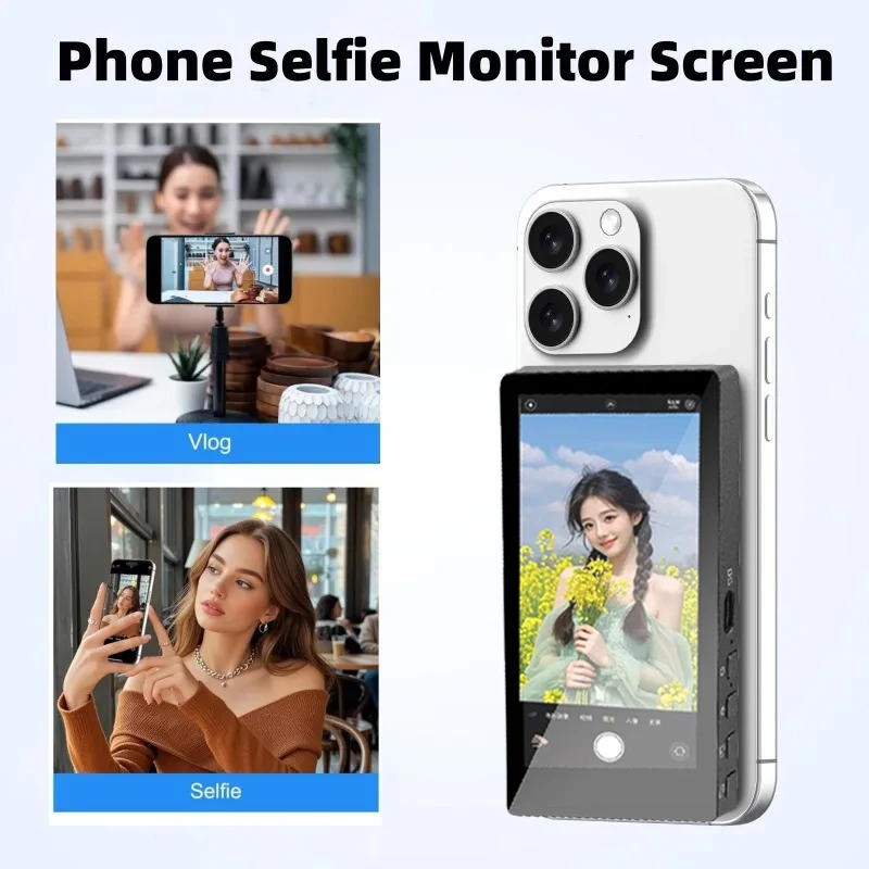 Photography Outdoor - Draadloze monitor achtercamera scherm smartphone selfie