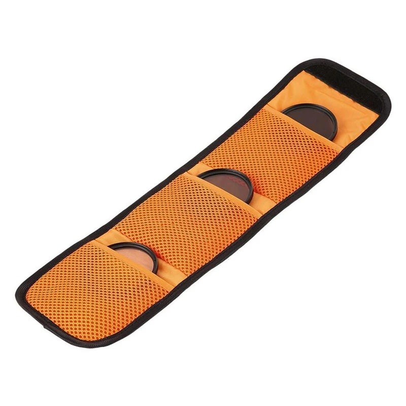 Lens Case Pouch - 3 zakken tas lensfilterzakje opbergorganisator waterdicht
