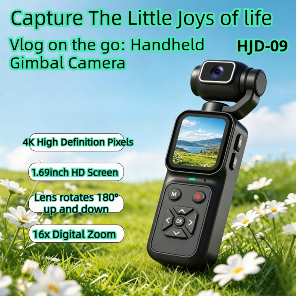 Photography Ratio - HJD-09 4K Vlogging Camera 180° °