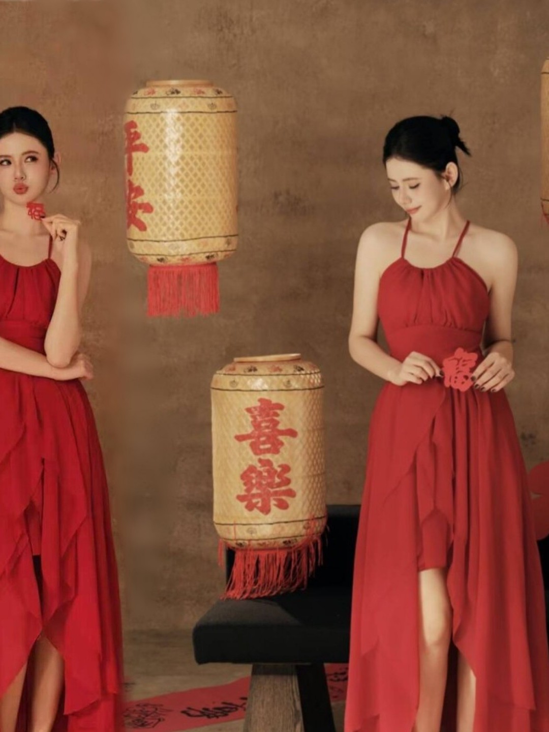 Photography Of The Year - Studioportretfotografie Rood Elegant Eenvoudige Chinese stijl
