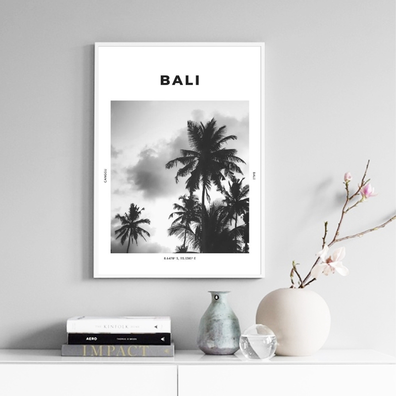 Bali Reizen Afdrukken Zwart Wi - Photography Bali recensie en prijs