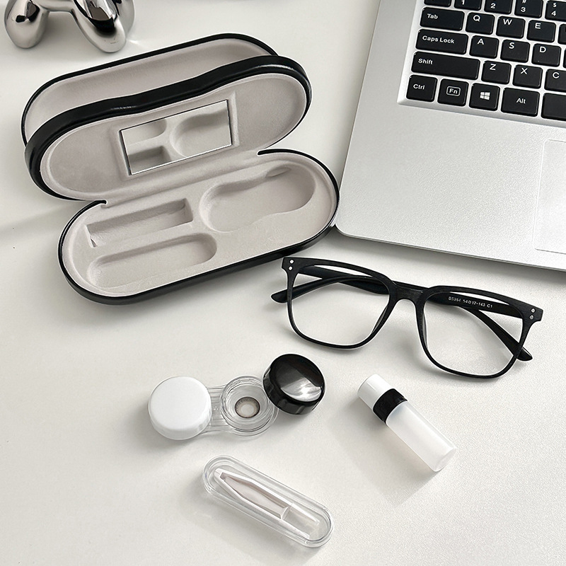 2-in-1 dubbellaagse brillendoo - Lens Case Pouch recensie en prijs
