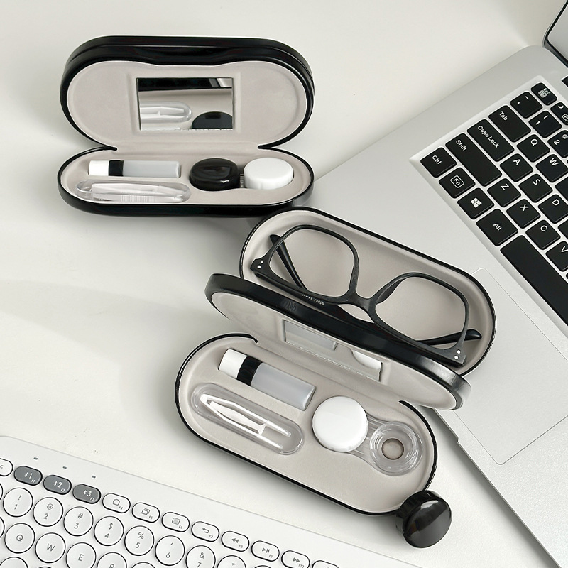 2-in-1 dubbellaagse brillendoo - Lens Case Pouch recensie en prijs