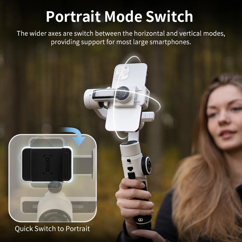 NIEUWE Zhiyun Smooth 5s 3-As H - Handheld Stabilizer Gimbal recensie en prijs