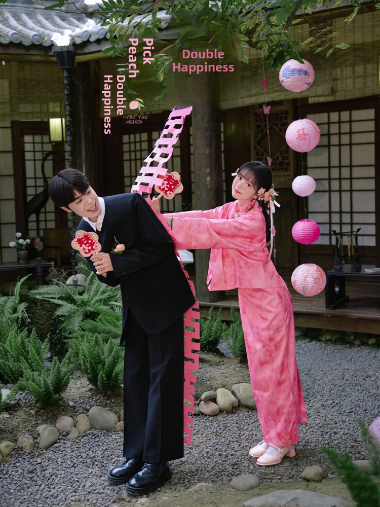 Nieuwe zoete Chinese stijl tro - Photography Wedding recensie en prijs