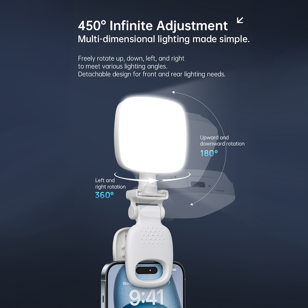 Draagbare clip-on mini LED sel - Photography Night recensie en prijs