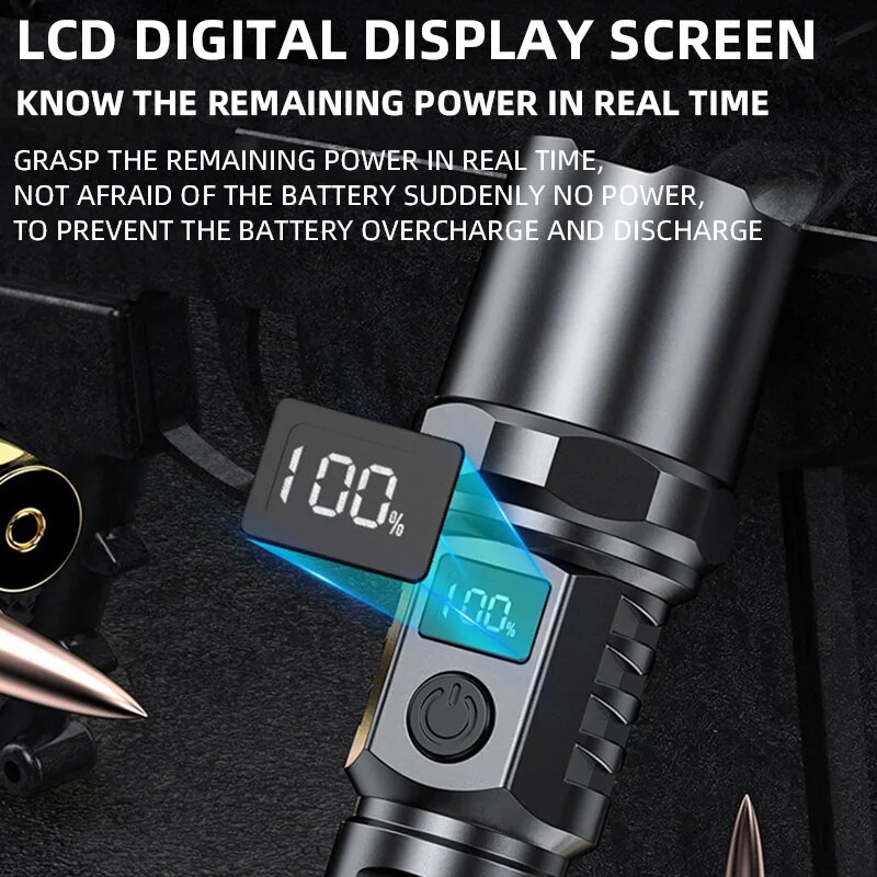 High Power Xhp100 Led Zaklamp  - Photography Ratio recensie en prijs