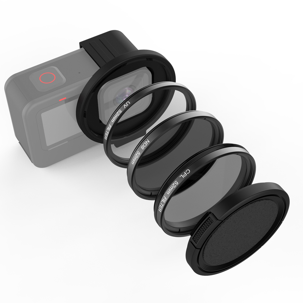 52 mm filteradapter ringbesche - Gopro Action Camera Hero 11 Black recensie en prijs
