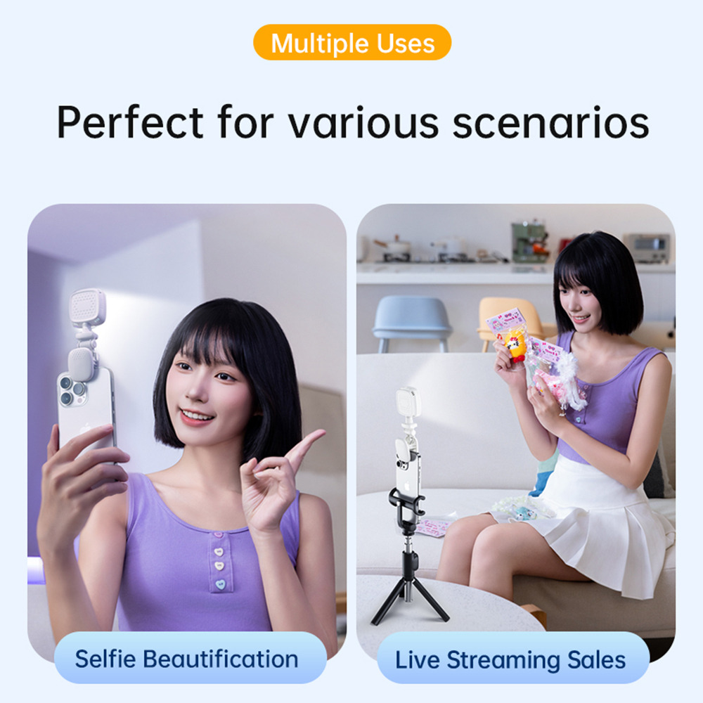 Draagbare LED Selfie Light Cam - Photography Night recensie en prijs
