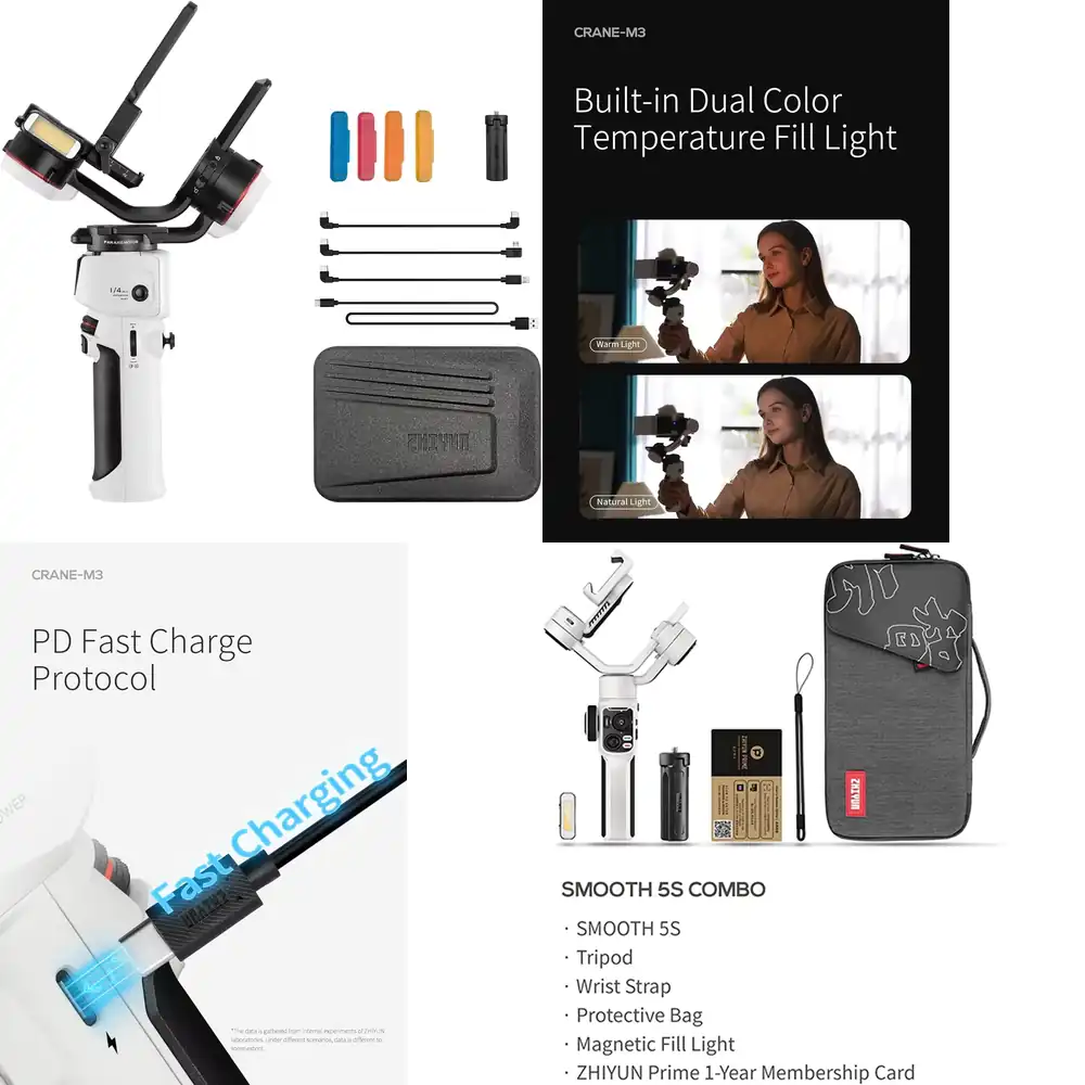 ZHIYUN Crane M3S 3-assige Gimb - Handheld Stabilizer Gimbal recensie en prijs