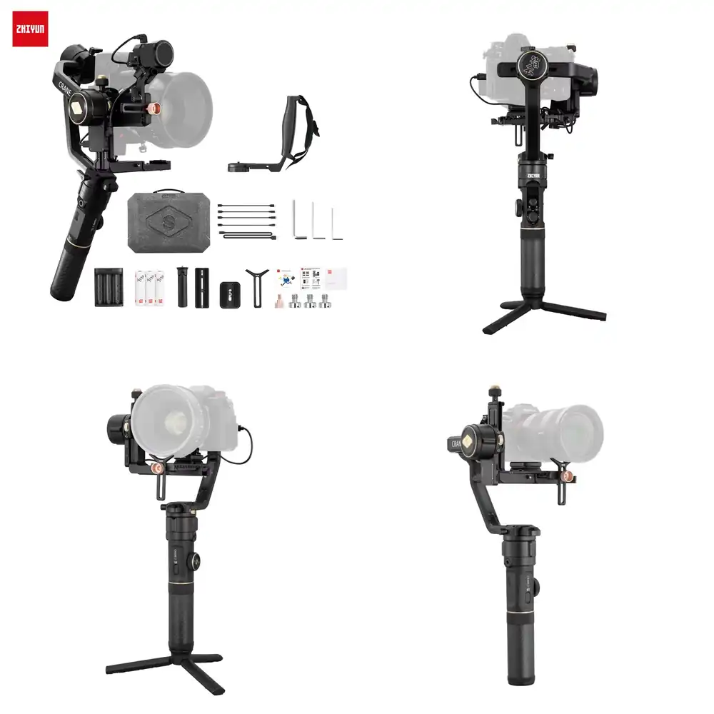Zhiyun Crane 2S 3-assige handh - Handheld Stabilizer Gimbal recensie en prijs