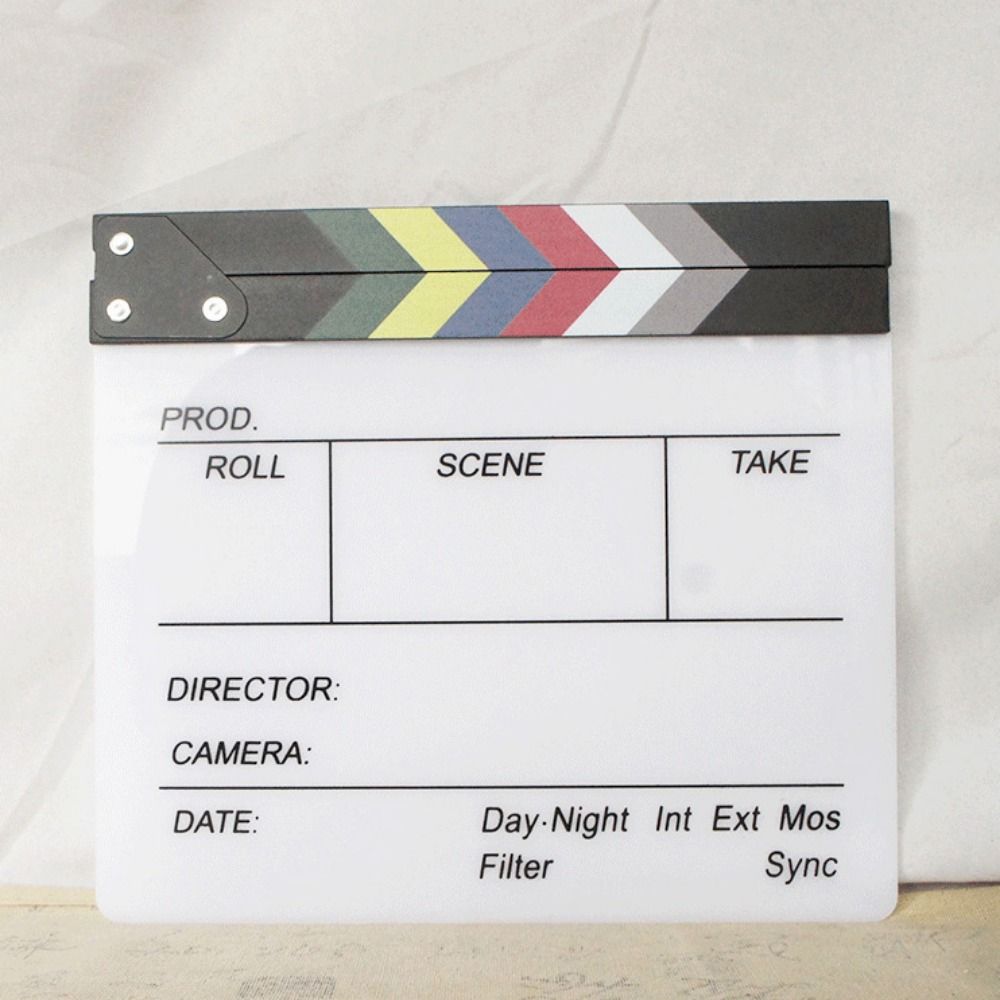 Acryl Regisseur Scene Clapperb - Photography Night recensie en prijs