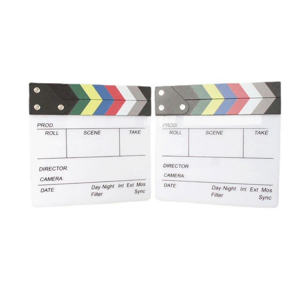 Acryl Regisseur Scene Clapperb - Photography Night recensie en prijs