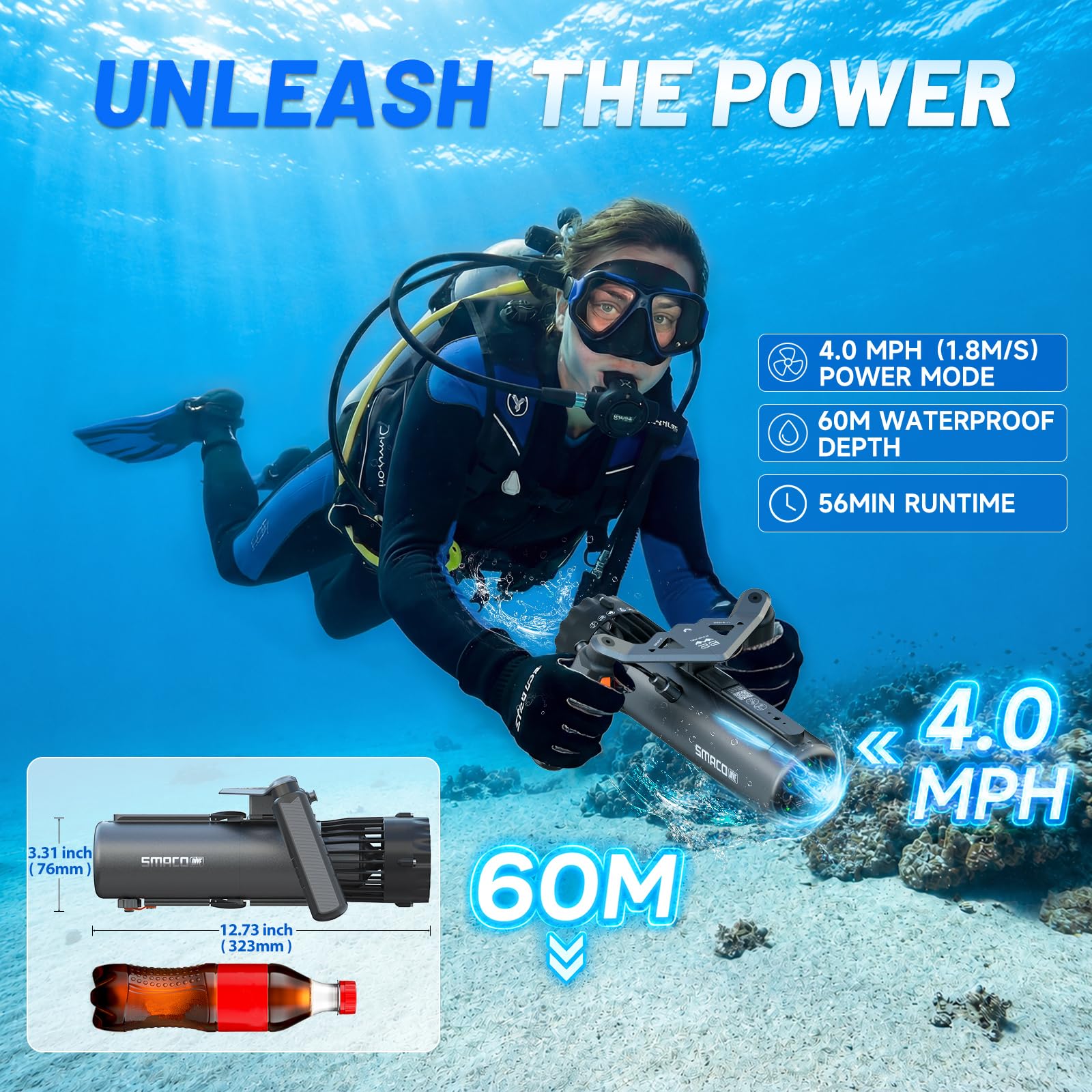 SMACO Onderwaterscooter Dubbel - Photography Outdoor recensie en prijs