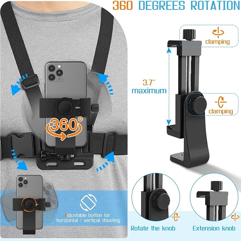 Telefoonborstbandhouder voor i - Gopro Action Camera Hero 11 Black recensie en prijs