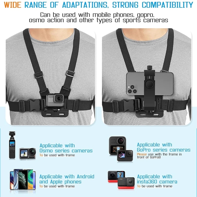 Telefoonborstbandhouder voor i - Gopro Action Camera Hero 11 Black recensie en prijs